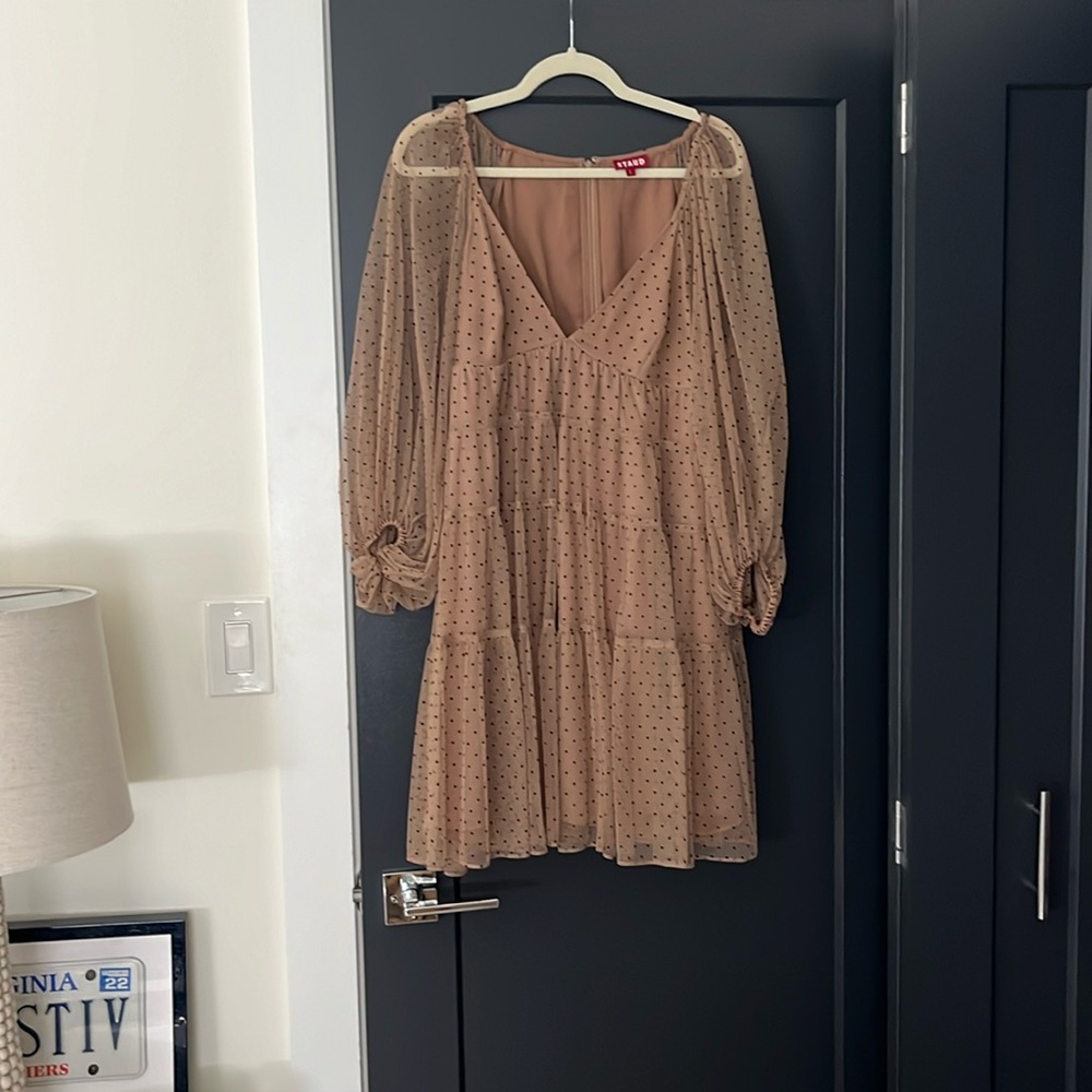 Staud Polka Dot Dress | Size L